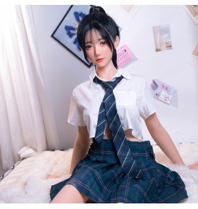 QY - MengQi JK Senior Sister TPE & Silicone Love Doll 140-169cm (Multi-functional Customizable)
